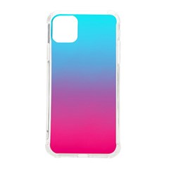 Blue Pink Purple Iphone 11 Pro Max 6 5 Inch Tpu Uv Print Case by Dutashop