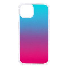 Blue Pink Purple Iphone 13 Tpu Uv Print Case by Dutashop