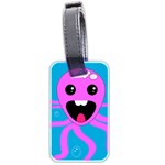 Bubble Octopus Copy Luggage Tag (two sides) Back