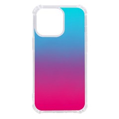 Blue Pink Purple Iphone 13 Pro Tpu Uv Print Case by Dutashop