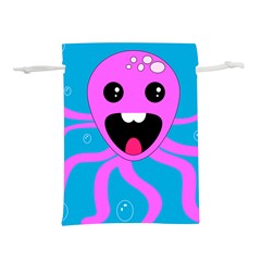 Bubble Octopus Copy Lightweight Drawstring Pouch (M)