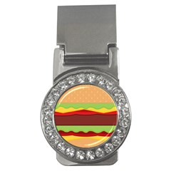 Cake Cute Burger Money Clips (cz)  by Dutashop