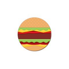 Cake Cute Burger Golf Ball Marker (10 Pack) by Dutashop