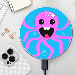 Bubble Octopus Copy Wireless Fast Charger(white) by Dutashop