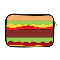 Cake Cute Burger Apple Macbook Pro 17  Zipper Case by Dutashop