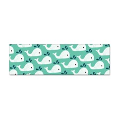 Whale Sea Blue Sticker Bumper (100 Pack) by Dutashop