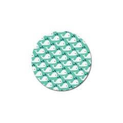 Whale Sea Blue Golf Ball Marker by Dutashop