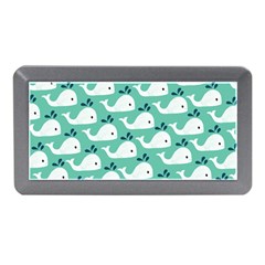 Whale Sea Blue Memory Card Reader (mini) by Dutashop