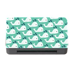 Whale Sea Blue Memory Card Reader With Cf by Dutashop