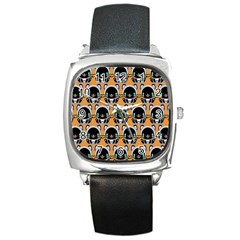 Cute Panda Square Metal Watch by Dutashop