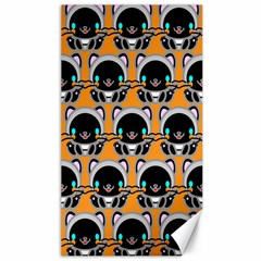 Cute Panda Canvas 40  X 72  by Dutashop