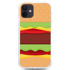 Cake Cute Burger Iphone 12/12 Pro Tpu Uv Print Case by Dutashop