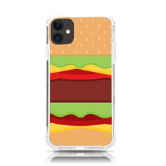 Cake Cute Burger Iphone 11 Tpu Uv Print Case