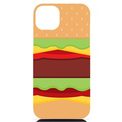 Cake Cute Burger Iphone 14 Plus Black Uv Print Case