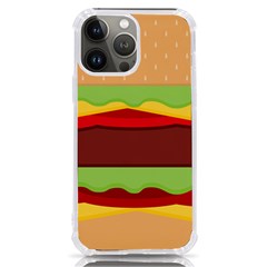 Cake Cute Burger Iphone 13 Pro Max Tpu Uv Print Case