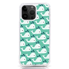 Whale Sea Blue Iphone 14 Pro Max Tpu Uv Print Case