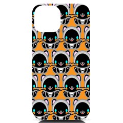 Cute Panda Iphone 14 Black Uv Print Case