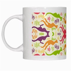 Kangaroo White Mug