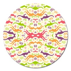 Kangaroo Magnet 5  (round) by Dutashop