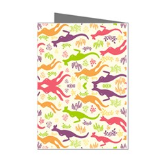 Kangaroo Mini Greeting Cards (pkg Of 8) by Dutashop