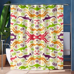 Kangaroo Shower Curtain 60  X 72  (medium)  by Dutashop