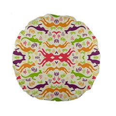 Kangaroo Standard 15  Premium Round Cushions by Dutashop