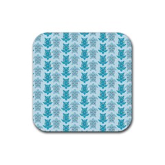 Sea Turtle Sea Animal Rubber Coaster (square) by Dutashop