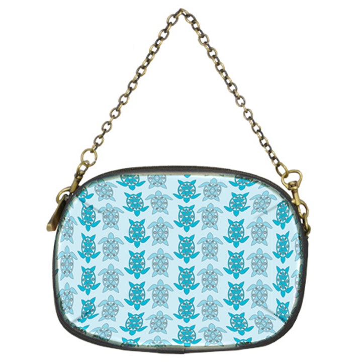 Sea Turtle Sea Animal Chain Purse (Two Sides)