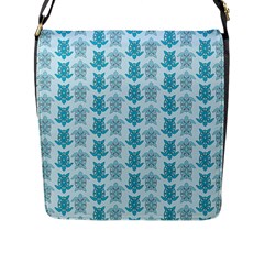 Sea Turtle Sea Animal Flap Closure Messenger Bag (l) by Dutashop