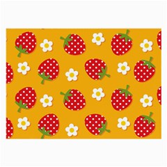 Strawberry Large Glasses Cloth (2 Sides) by Dutashop