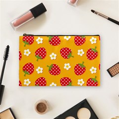 Strawberry Cosmetic Bag (medium) by Dutashop