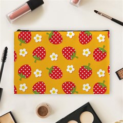 Strawberry Cosmetic Bag (large) by Dutashop