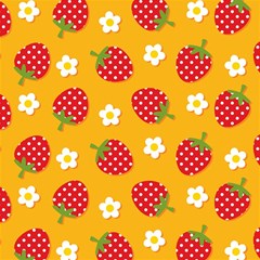 Strawberry Play Mat (square) by Dutashop