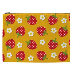 Strawberry Cosmetic Bag (xxl) by Dutashop