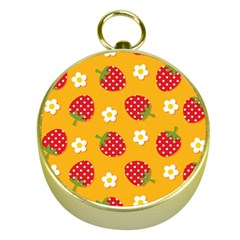 Strawberry Gold Compasses by Dutashop