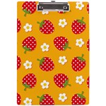 Strawberry A4 Acrylic Clipboard Front