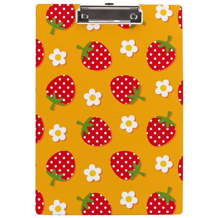 Strawberry A4 Acrylic Clipboard