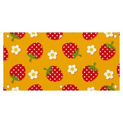 Strawberry Banner And Sign 6  X 3  by Dutashop