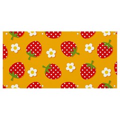 Strawberry Banner And Sign 8  X 4  by Dutashop