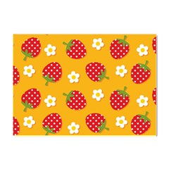 Strawberry Crystal Sticker (a4) by Dutashop