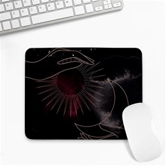 Universal Balance Moon Abstract Star Sun Universe Small Mousepad by Modalart