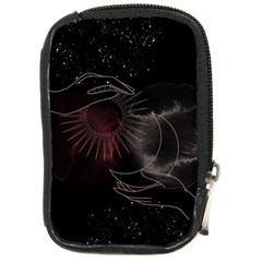 Universal Balance Moon Abstract Star Sun Universe Compact Camera Leather Case by Modalart