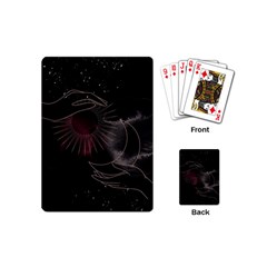 Universal Balance Moon Abstract Star Sun Universe Playing Cards Single Design (mini) by Modalart