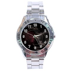 Universal Balance Moon Abstract Star Sun Universe Stainless Steel Analogue Watch by Modalart