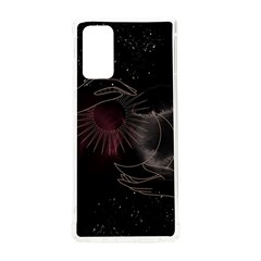 Universal Balance Moon Abstract Star Sun Universe Samsung Galaxy Note 20 Tpu Uv Case by Modalart