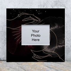 Universal Balance Moon Abstract Star Sun Universe White Wall Photo Frame 5  X 7  by Modalart