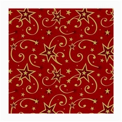 Christmas Texture Pattern Red Craciun Medium Glasses Cloth (2 Sides) by Sarkoni