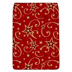 Christmas Texture Pattern Red Craciun Removable Flap Cover (l) by Sarkoni