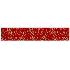 Christmas Texture Pattern Red Craciun Large Premium Plush Fleece Scarf  by Sarkoni