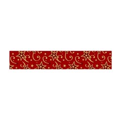 Christmas Texture Pattern Red Craciun Premium Plush Fleece Scarf (mini) by Sarkoni